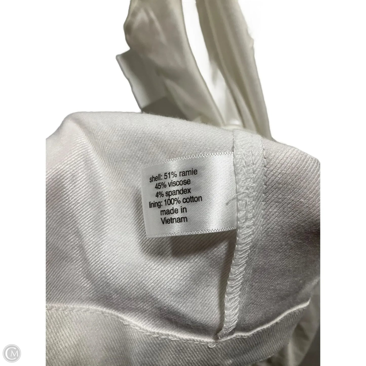 Vest Other By Lane Bryant In White, Size: 1x