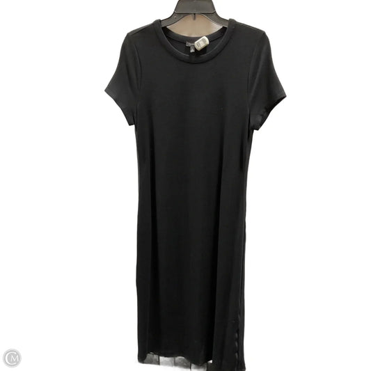 Dress Casual Maxi By Talbots In Black, Size: M