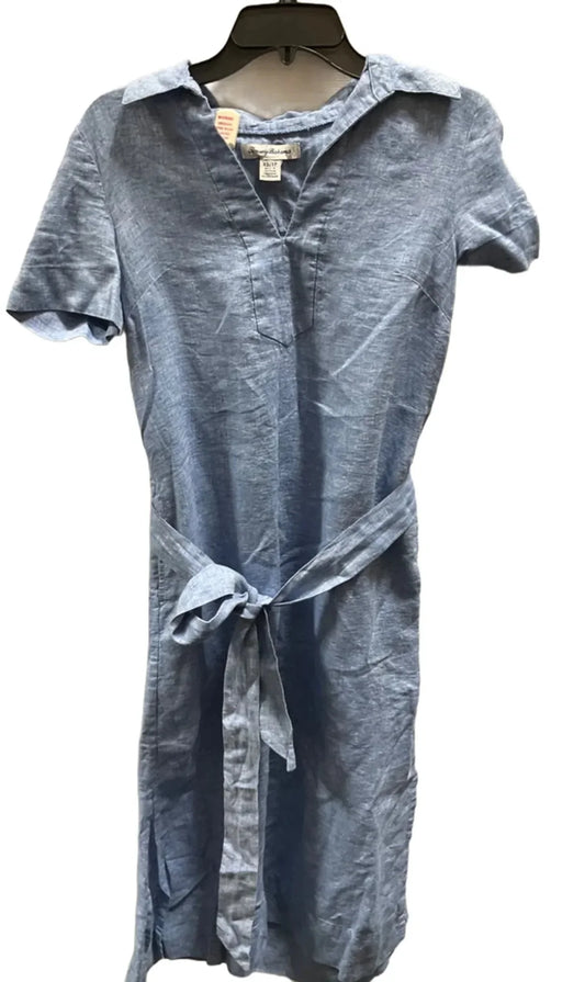 Dress Casual Maxi By Tommy Bahama In Blue, Size: Xs