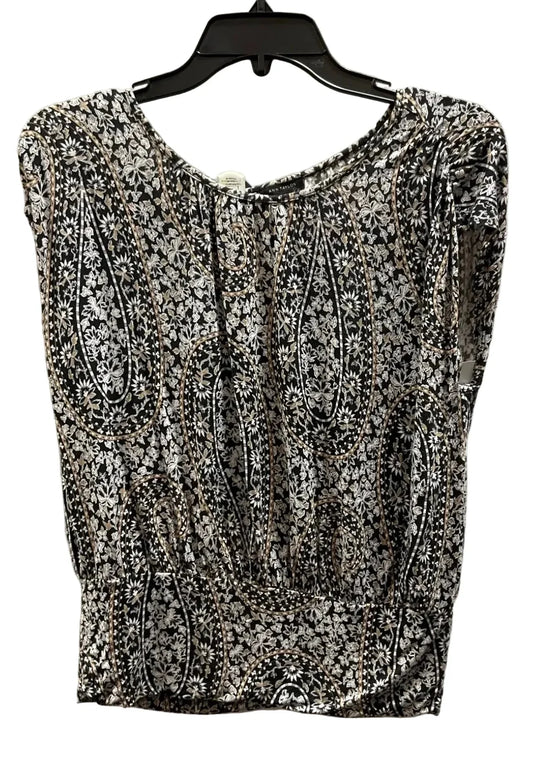 Top Sleeveless By Ann Taylor In Black, Size: Xs