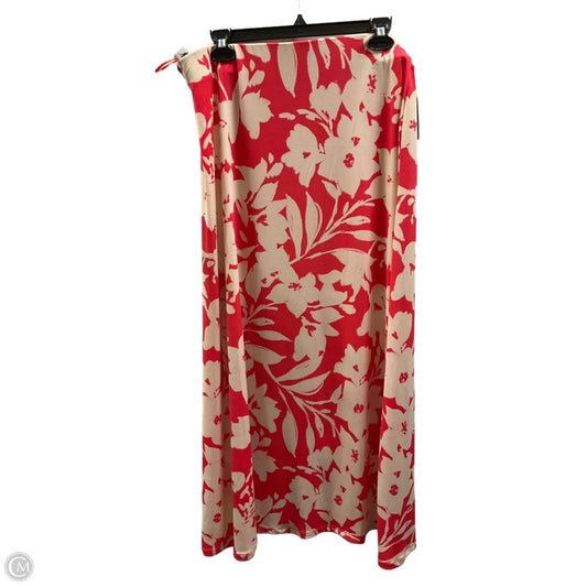 Skirt Maxi By Vince Camuto In Coral, Size: L