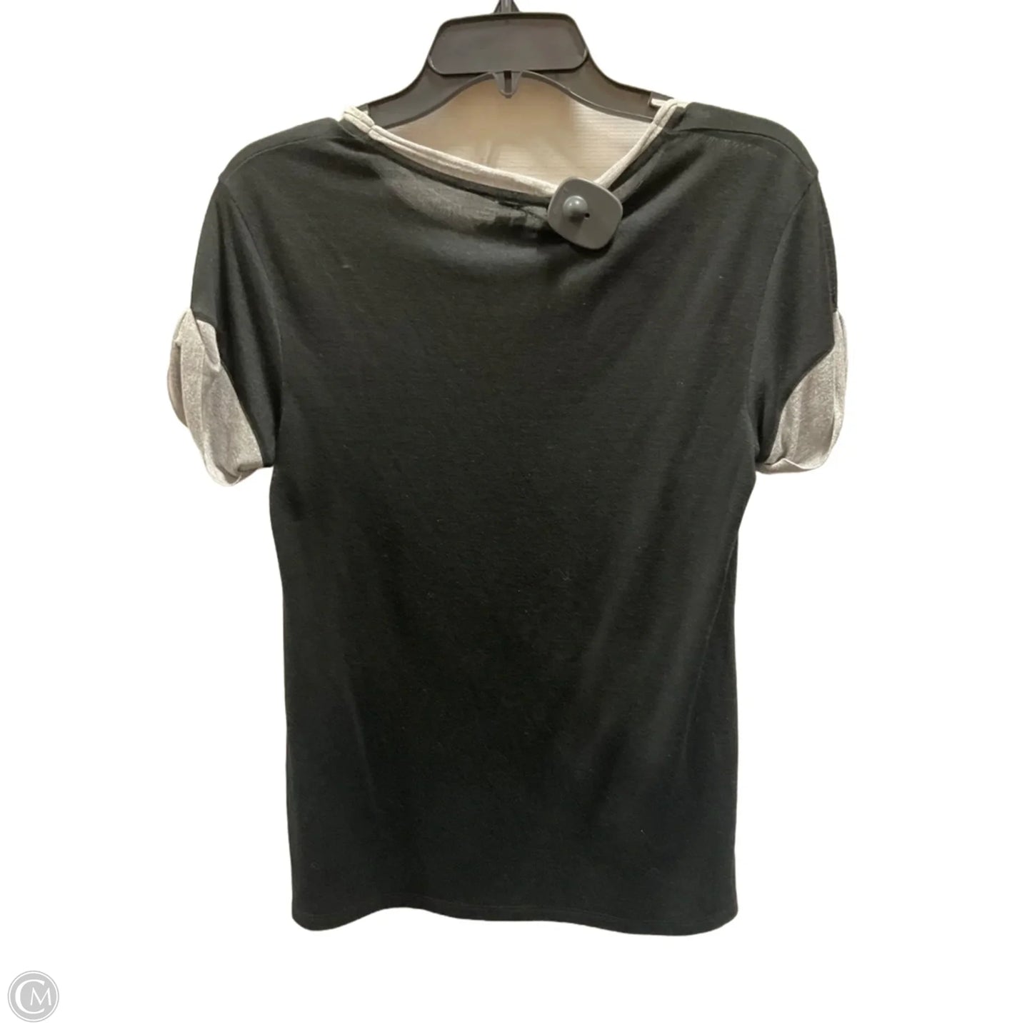 Top Short Sleeve By Vince In Black, Size: Xxs