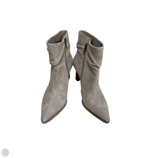 Boots Ankle Heels By Vince Camuto In Taupe, Size: 8