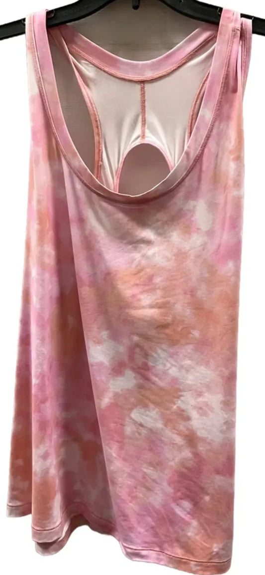 Athletic Tank Top By Athleta In Pink, Size: 3x