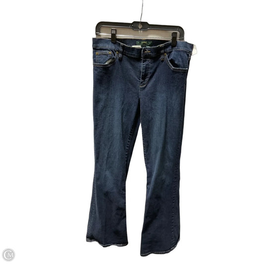 Jeans Boot Cut By Ralph Lauren Co In Blue, Size: 10