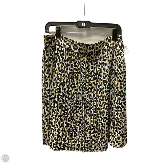 Skirt Mini & Short By J. Crew In Animal Print, Size: 10