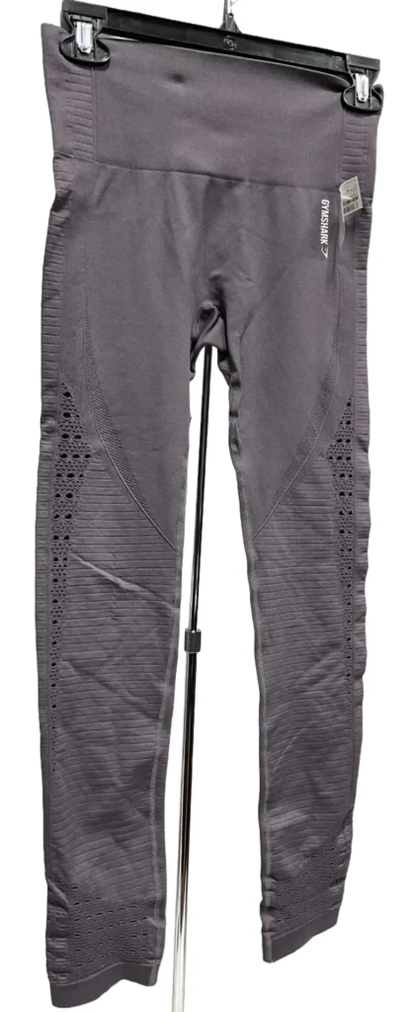 Athletic Leggings By Gym Shark In Grey, Size: S