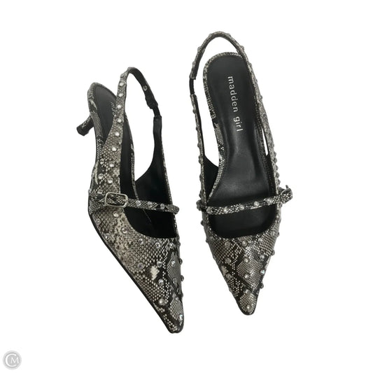 Shoes Heels Kitten By Madden Girl In Animal Print, Size: 6