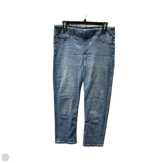 Jeans Cropped By Liverpool In Blue, Size: 10