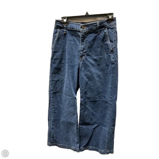 Jeans Wide Leg By J. Crew In Blue, Size: 6