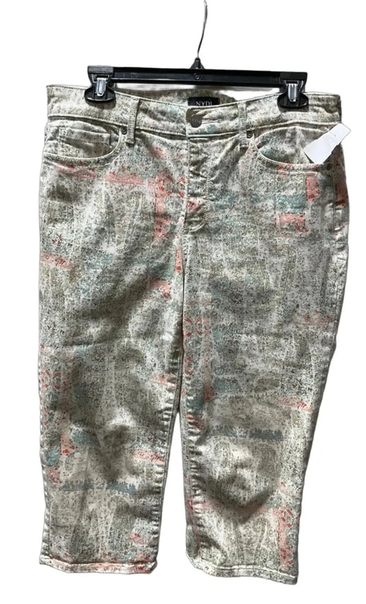 Capris By Not Your Daughters Jeans In Multi-colored, Size: 10p