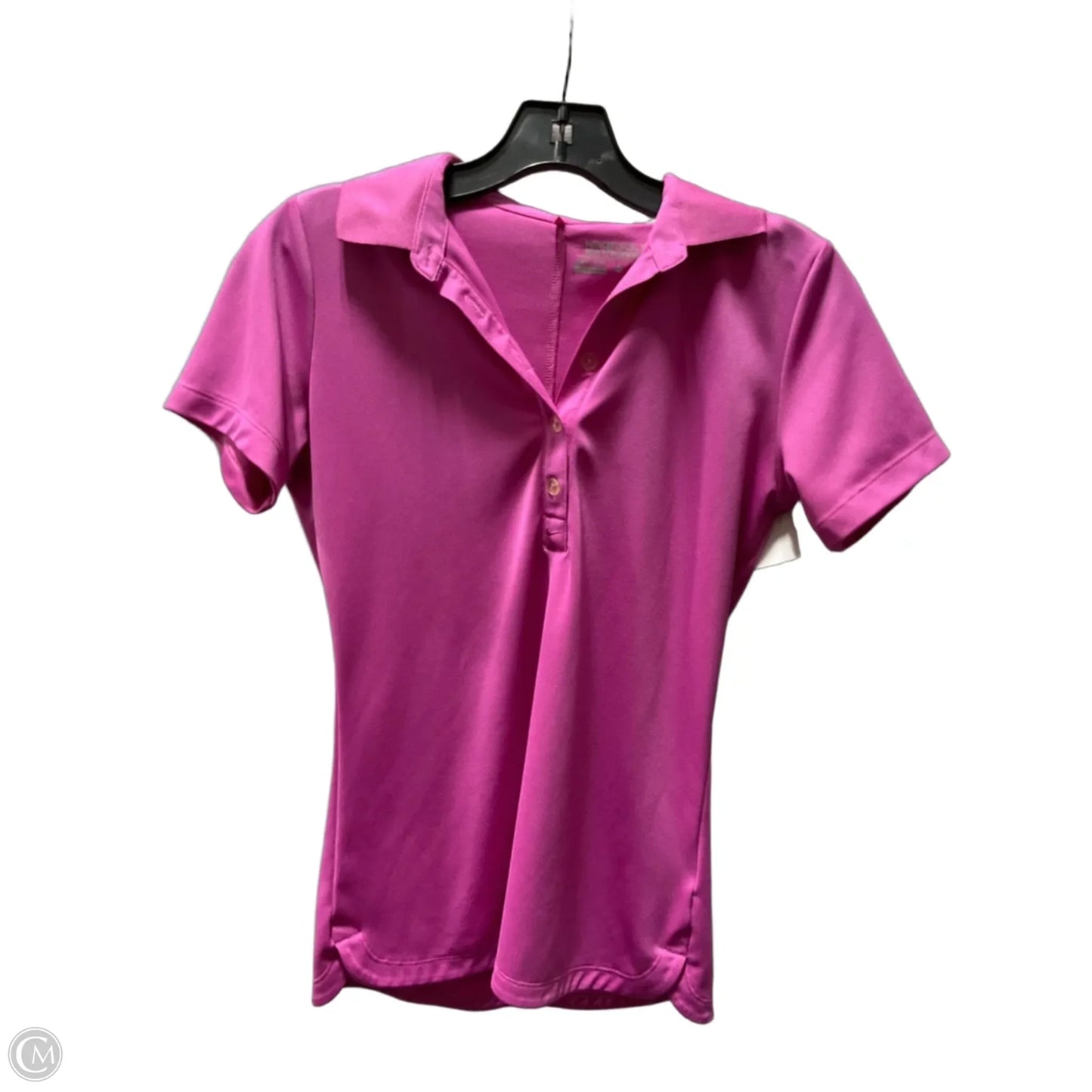 Athletic Top Short Sleeve By Nike Apparel In Purple, Size: Xs