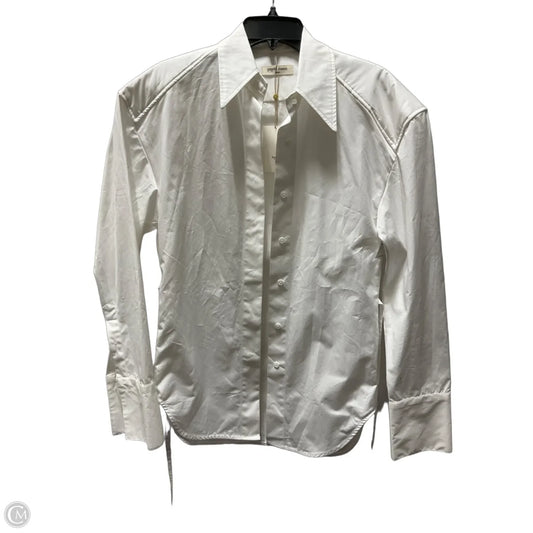 Blouse Long Sleeve By Papermoon In White, Size: Xs