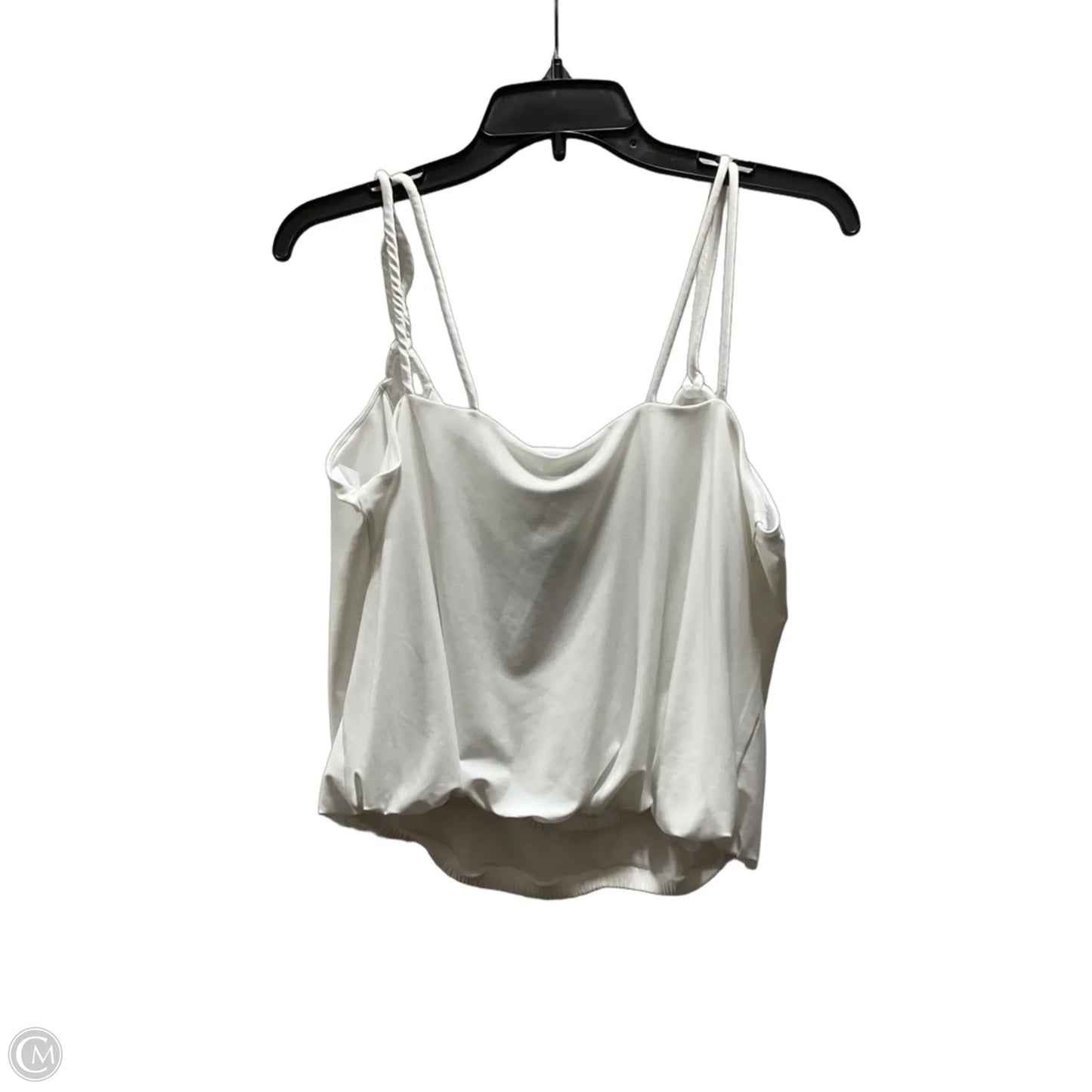 Top Sleeveless By Express In White, Size: L