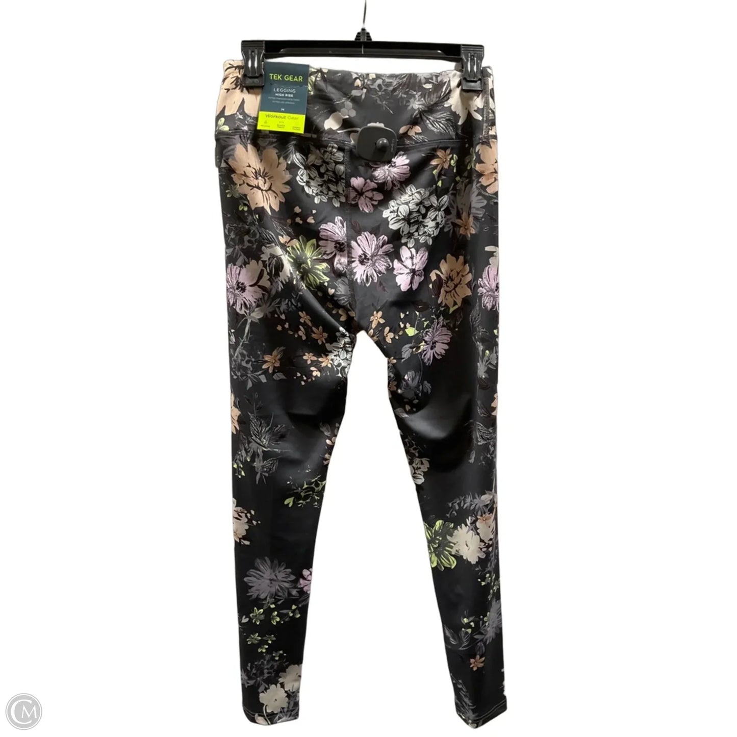 Athletic Leggings By Tek Gear In Grey, Size: M