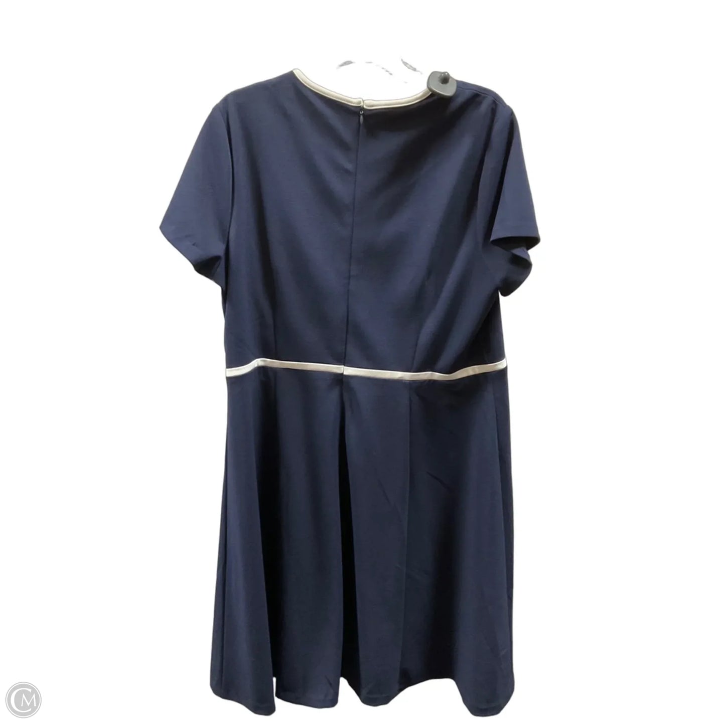 Dress Casual Short By Liz Claiborne In Blue, Size: 1x