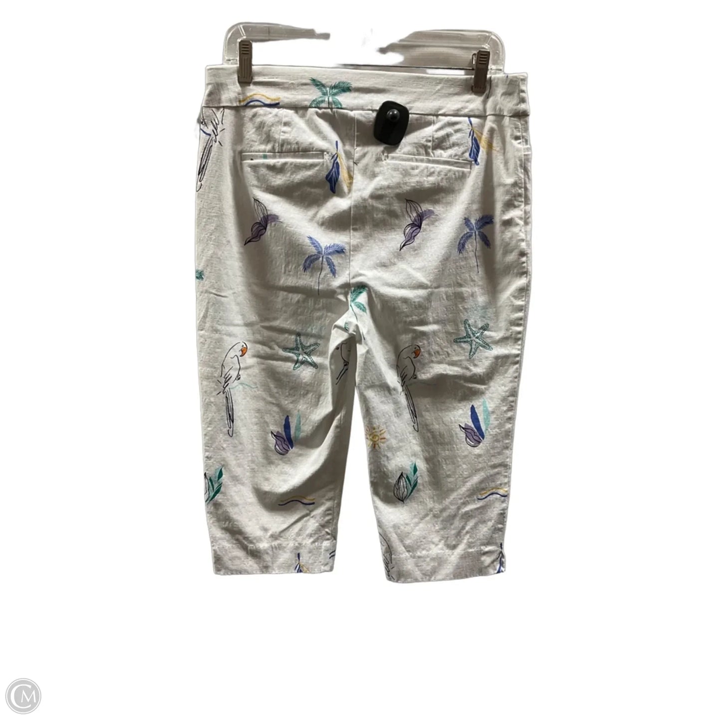 Capris By Chicos In White, Size: 10