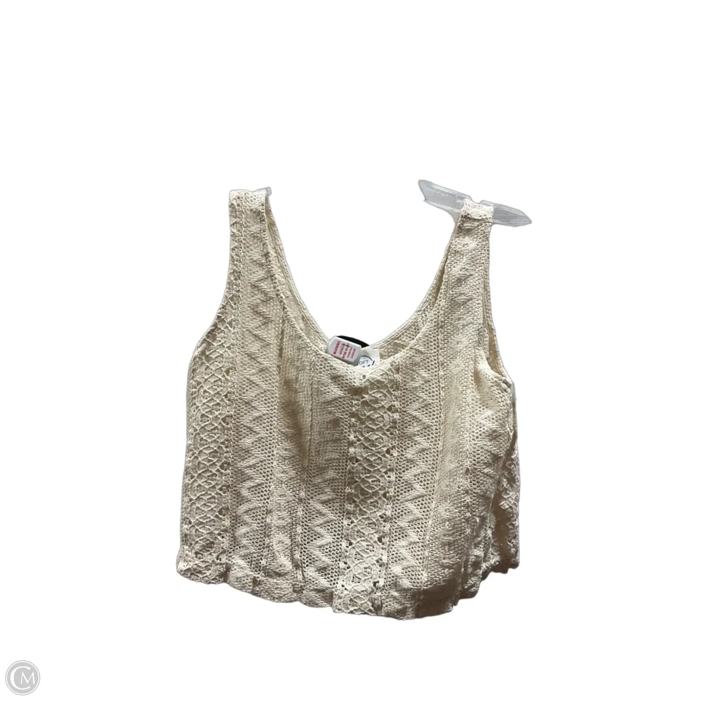 Swimwear Cover-up By Loft In Cream, Size: S