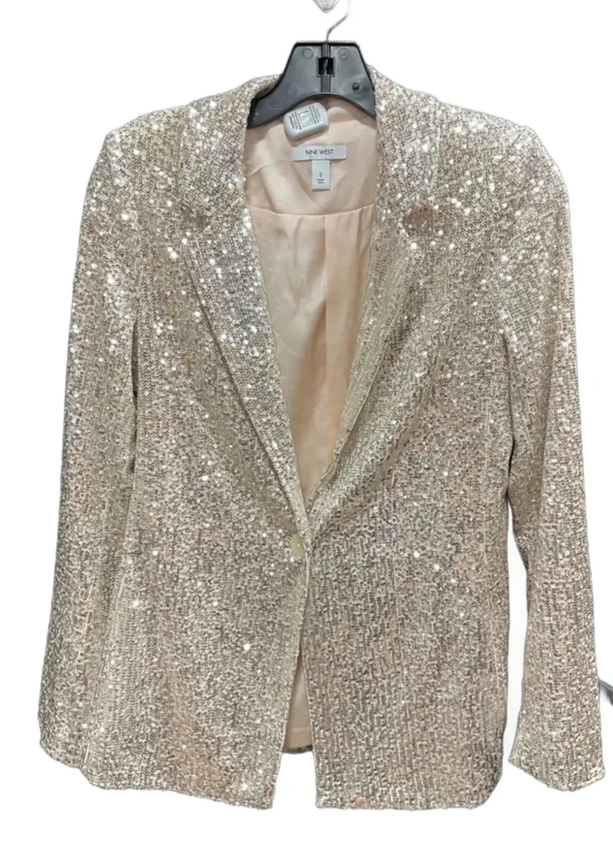 Blazer By Nine West In Silver, Size: S