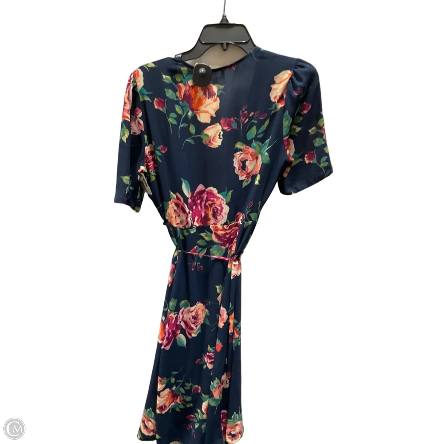 Dress Casual Midi By Everly In Blue, Size: L