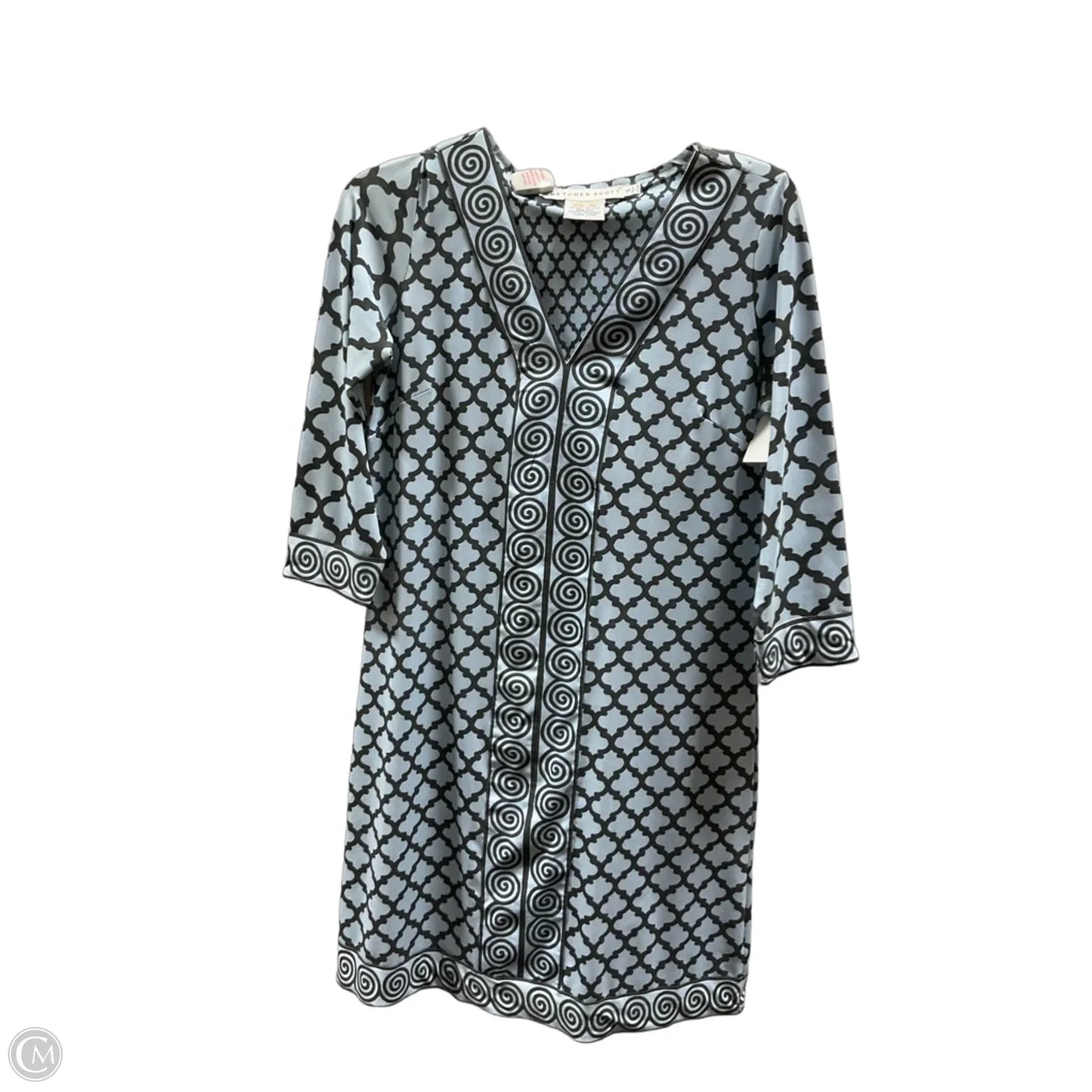 Dress Casual Short By Gretchen Scott In Blue, Size: S