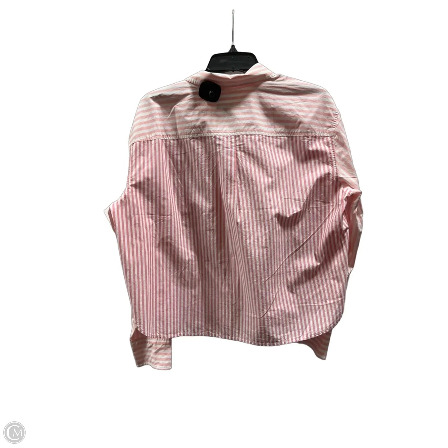 Blouse Long Sleeve By Talbots In Pink, Size: M