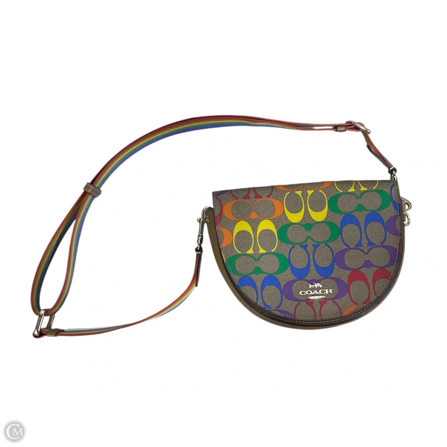 Crossbody Designer By Coach, Size: Small