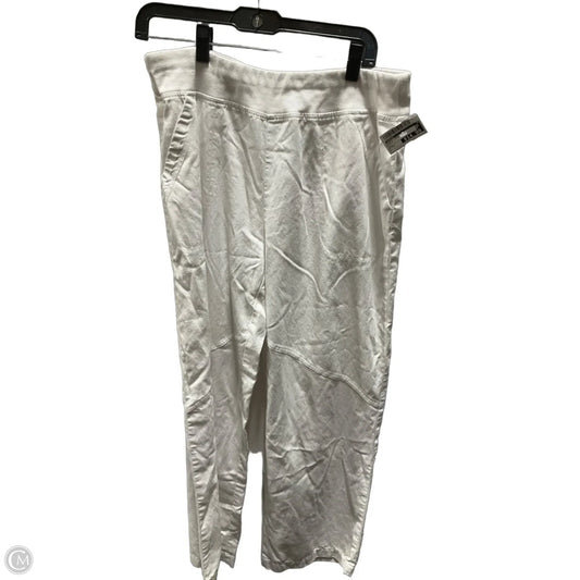 Pants Linen By Chicos In White, Size: L