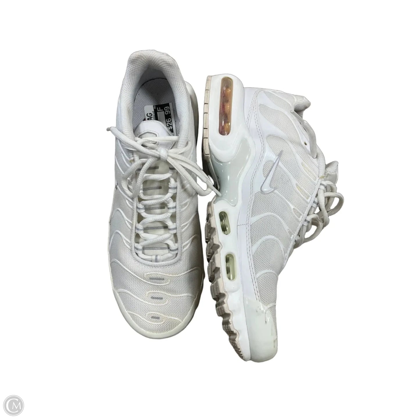 Shoes Athletic By Nike In White, Size: 9.5