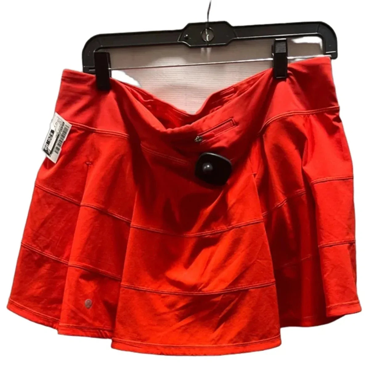 Athletic Skort By Lululemon In Red, Size: 12