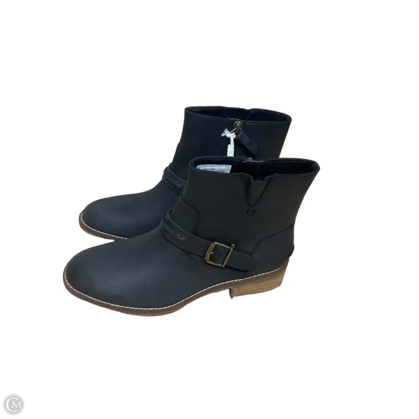 Boots Ankle Flats By Sperry In Black, Size: 8