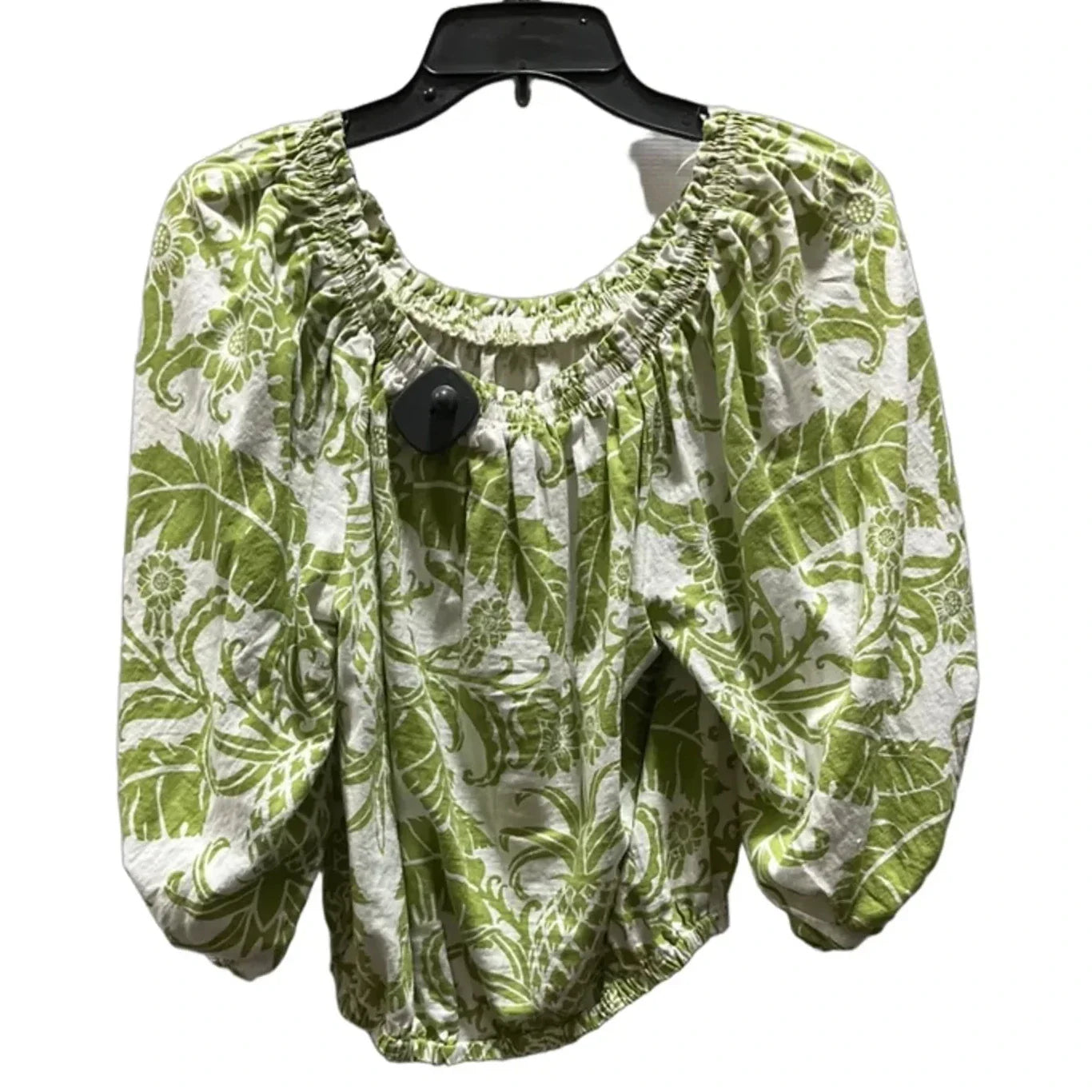Top Short Sleeve By Rachel Zoe In Green, Size: L