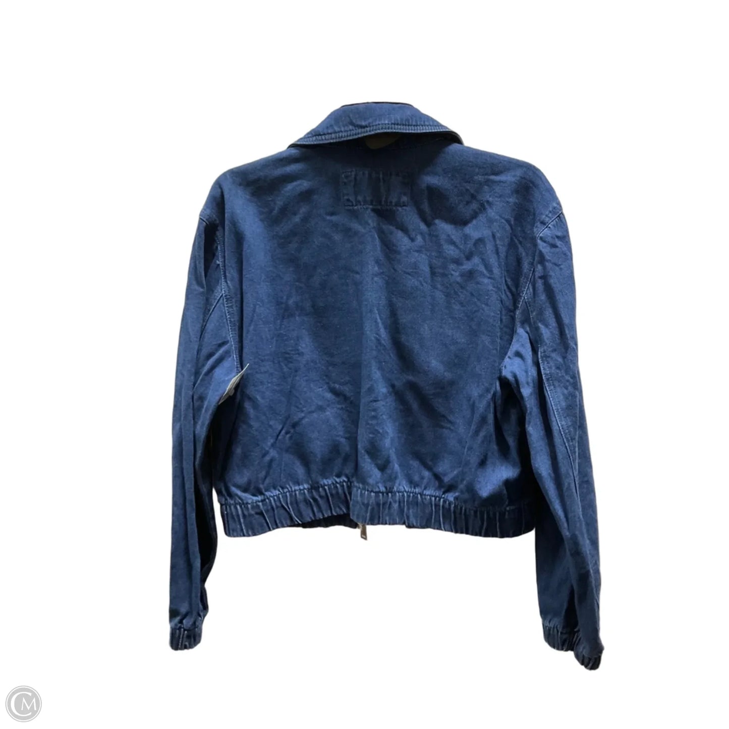 Jacket Denim By Loft In Blue, Size: M
