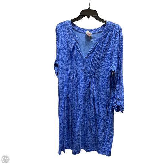 Dress Casual Short By Lilly Pulitzer In Blue, Size: Xl