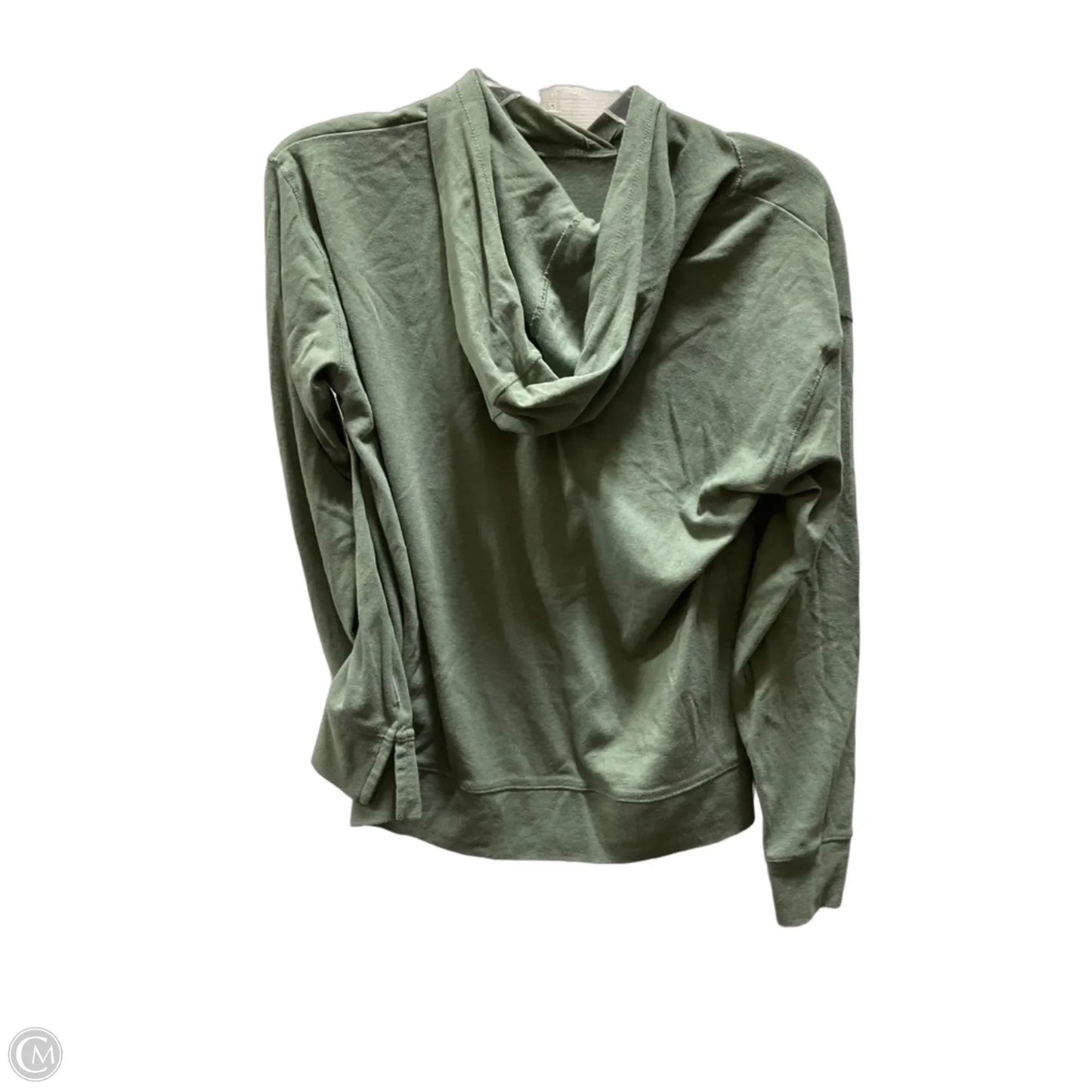 Athletic Top Long Sleeve Hoodie By Eddie Bauer In Green, Size: S