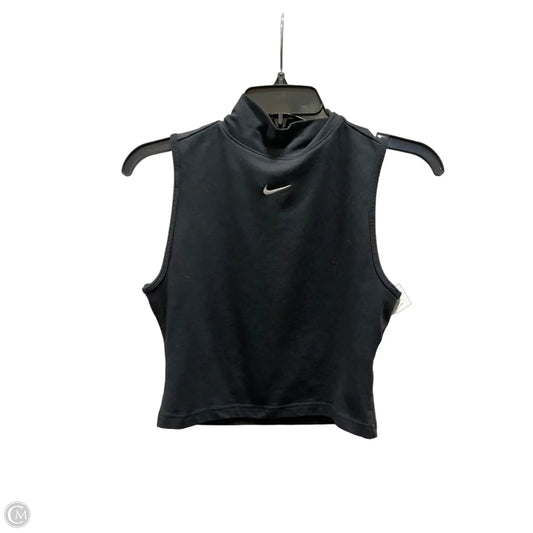 Athletic Tank Top By Nike In Black, Size: S