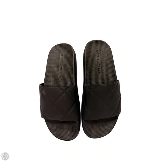 Sandals Luxury Designer By Bottega Veneta In Black, Size: 8.5