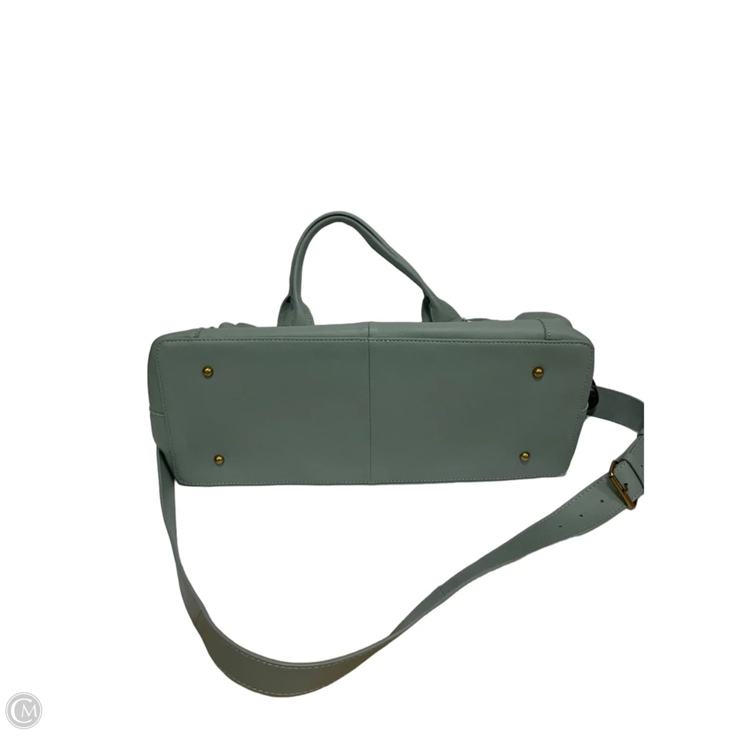 Handbag Leather By Cmc, Size: Medium
