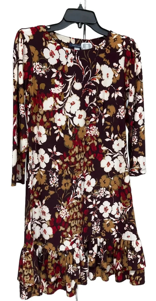 Dress Casual Midi By Tommy Hilfiger In Purple, Size: 4