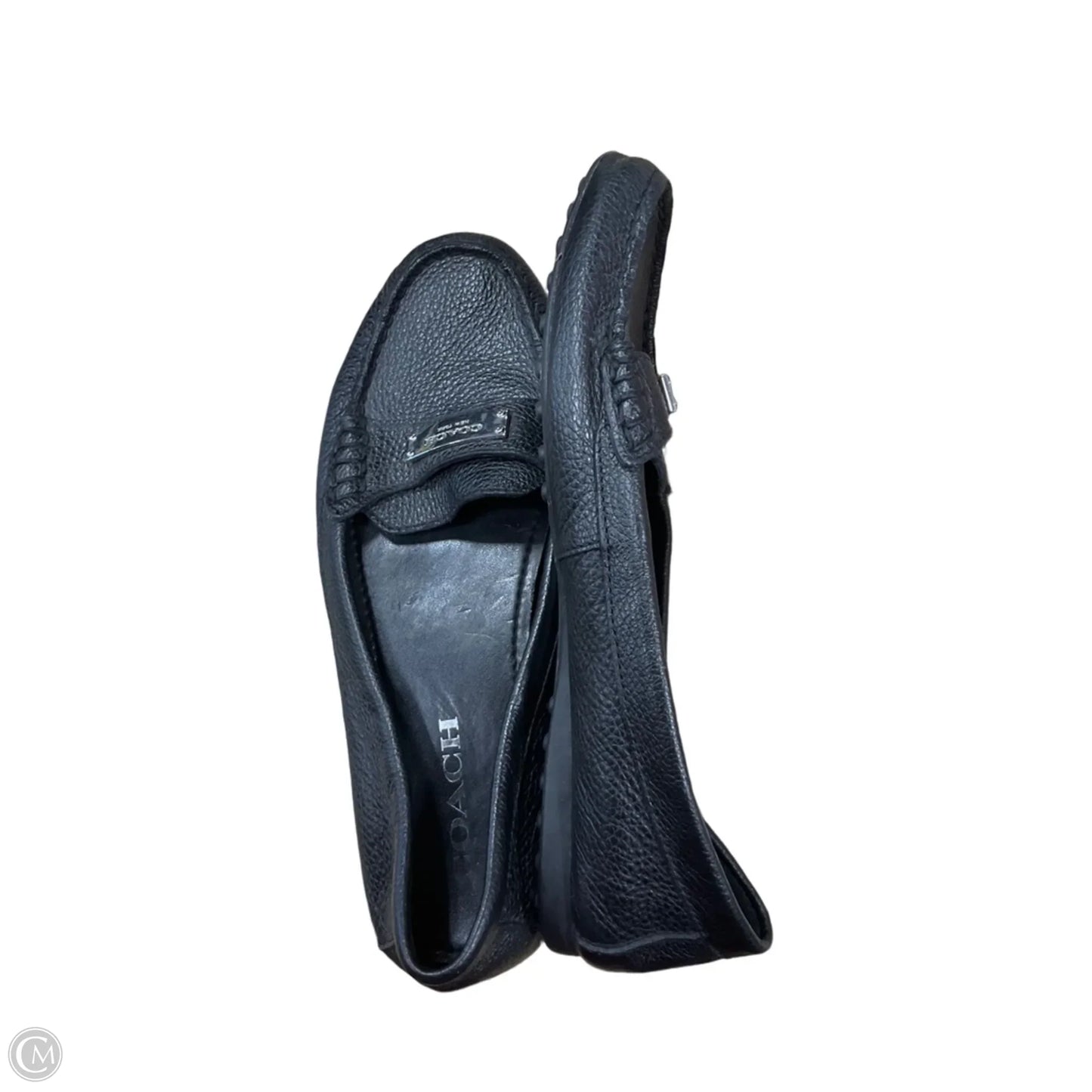 Shoes Designer By Coach In Black, Size: 8