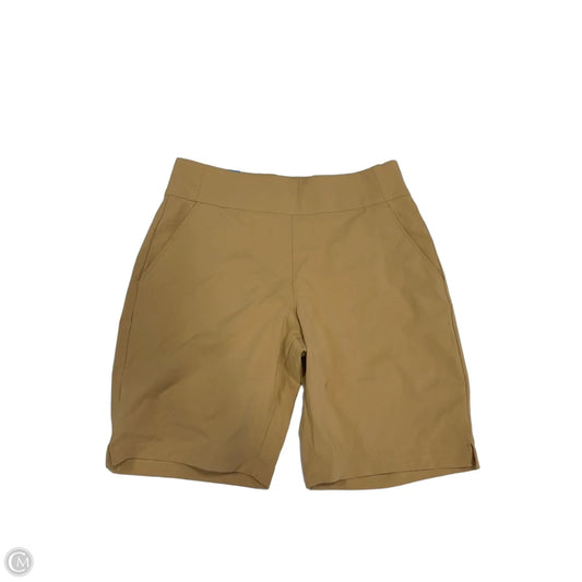 Athletic Shorts By Columbia In Tan, Size: M