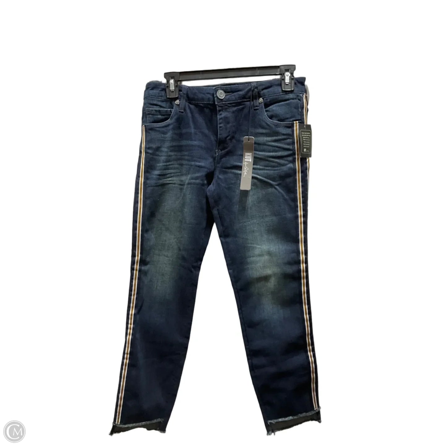 Jeans Skinny By Kut In Black, Size: 4