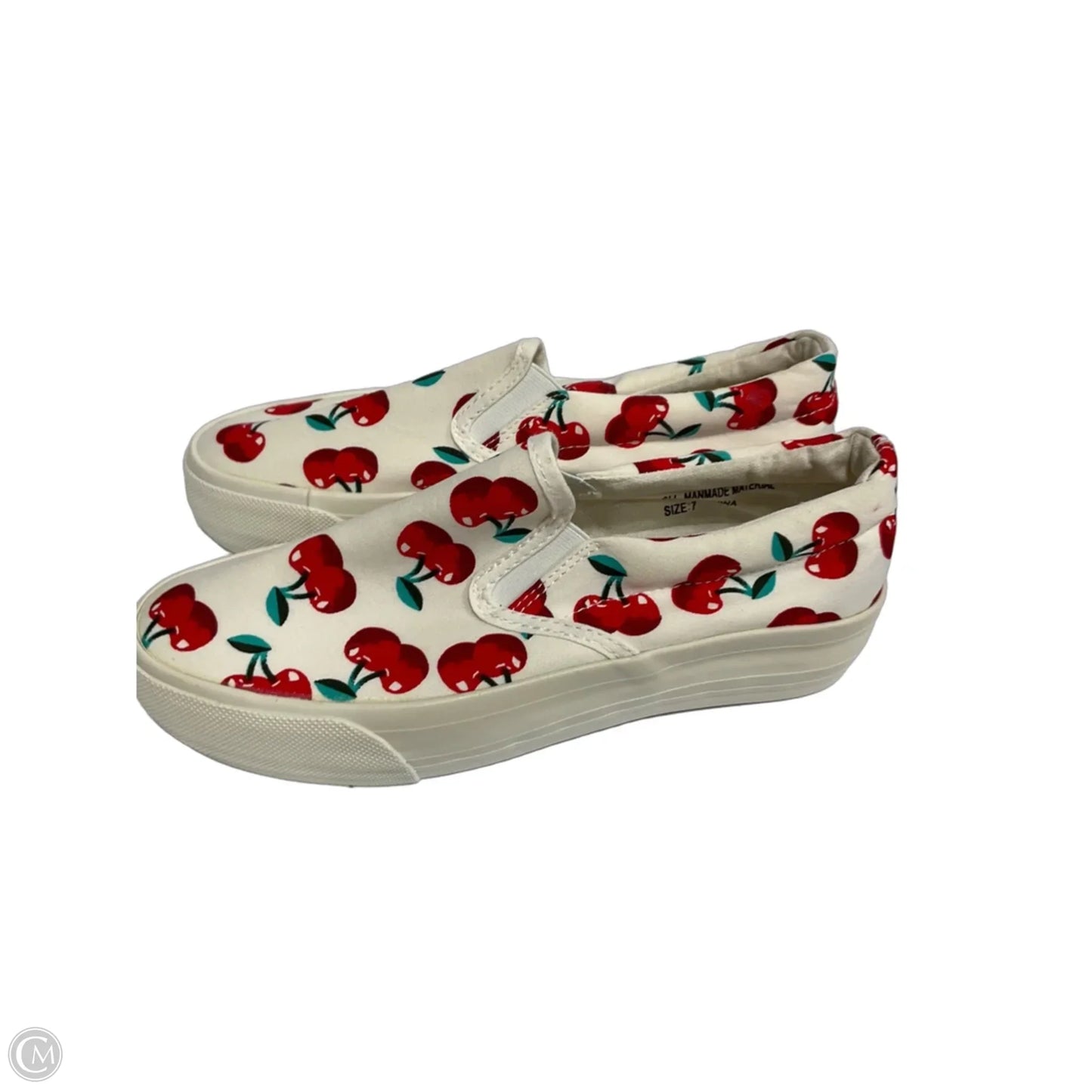 Shoes Flats By Restricted In Red, Size: 7