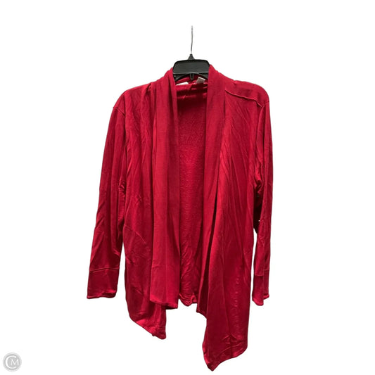 Athletic Jacket By Athleta In Red, Size: L