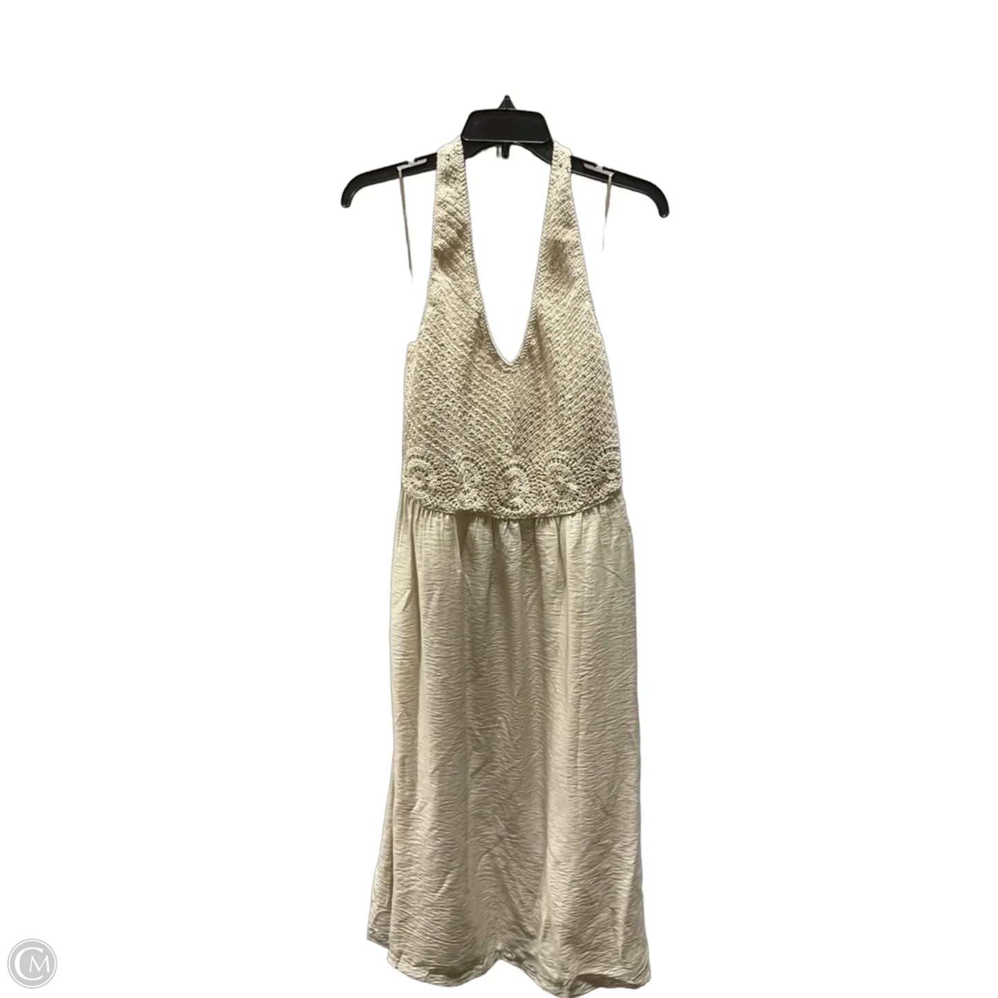 Dress Casual Maxi By Loft In Tan, Size: M