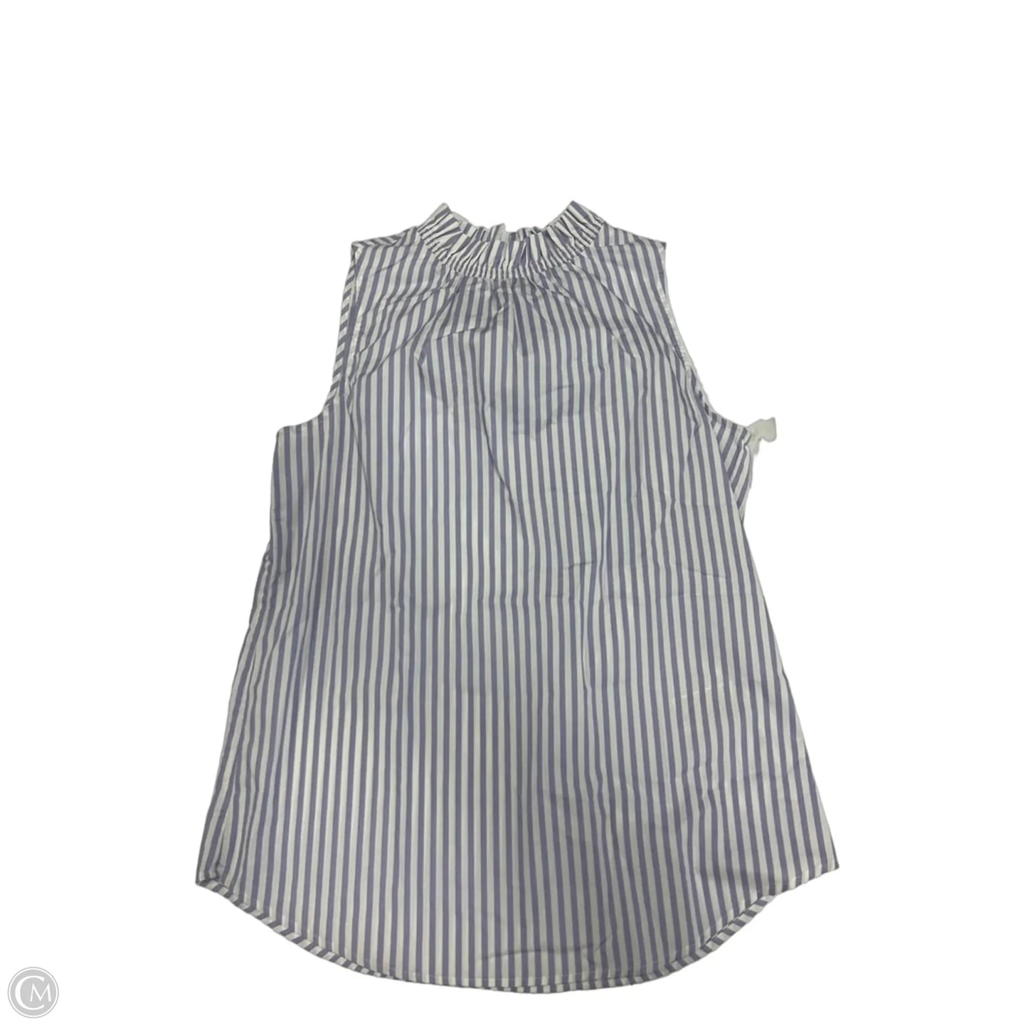 Top Sleeveless By Banana Republic In Striped Pattern, Size: S