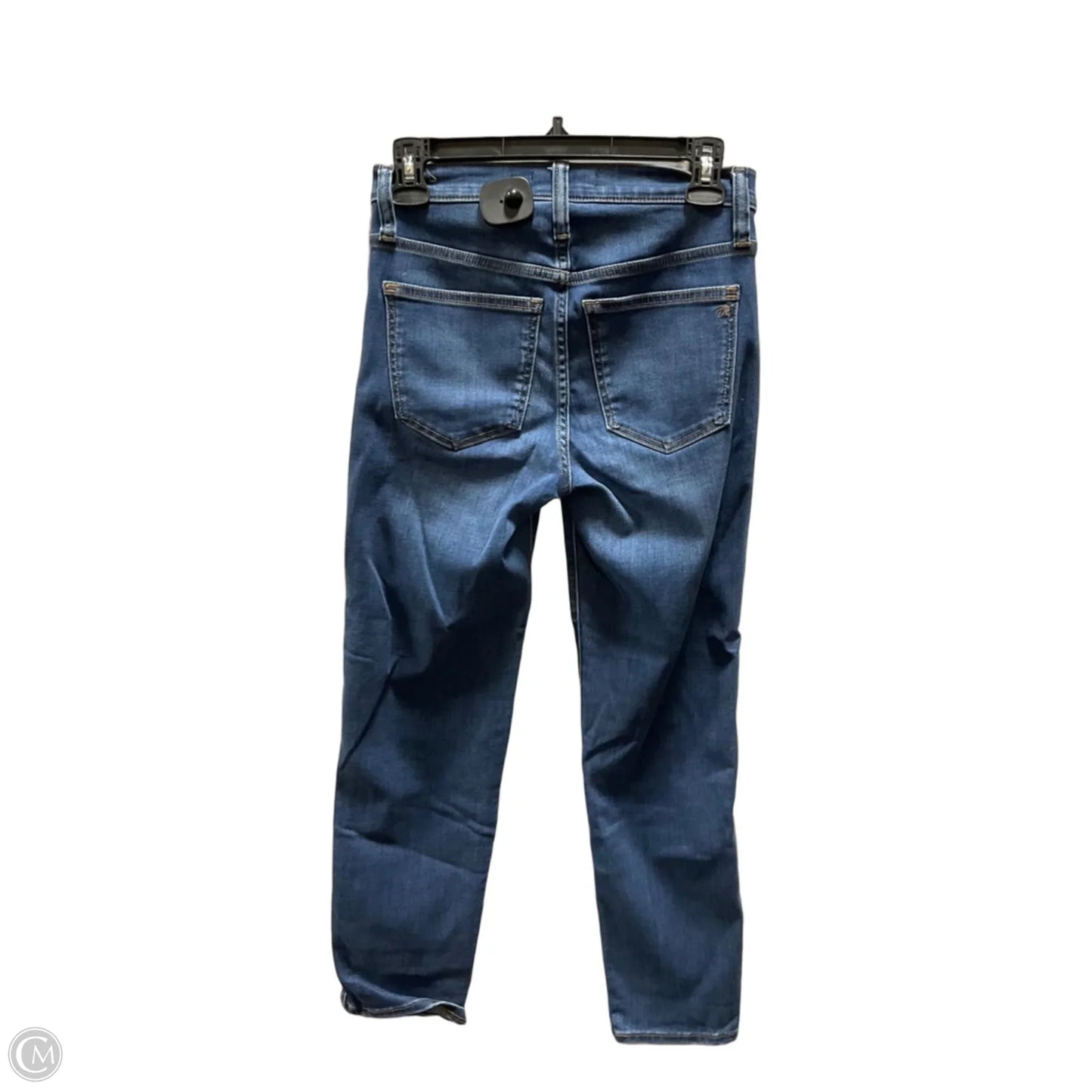 Jeans Skinny By Madewell In Blue, Size: 0