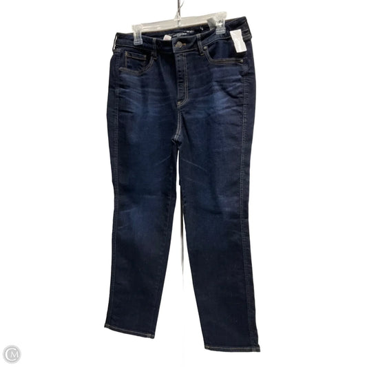 Jeans Straight By Chicos In Blue, Size: 14