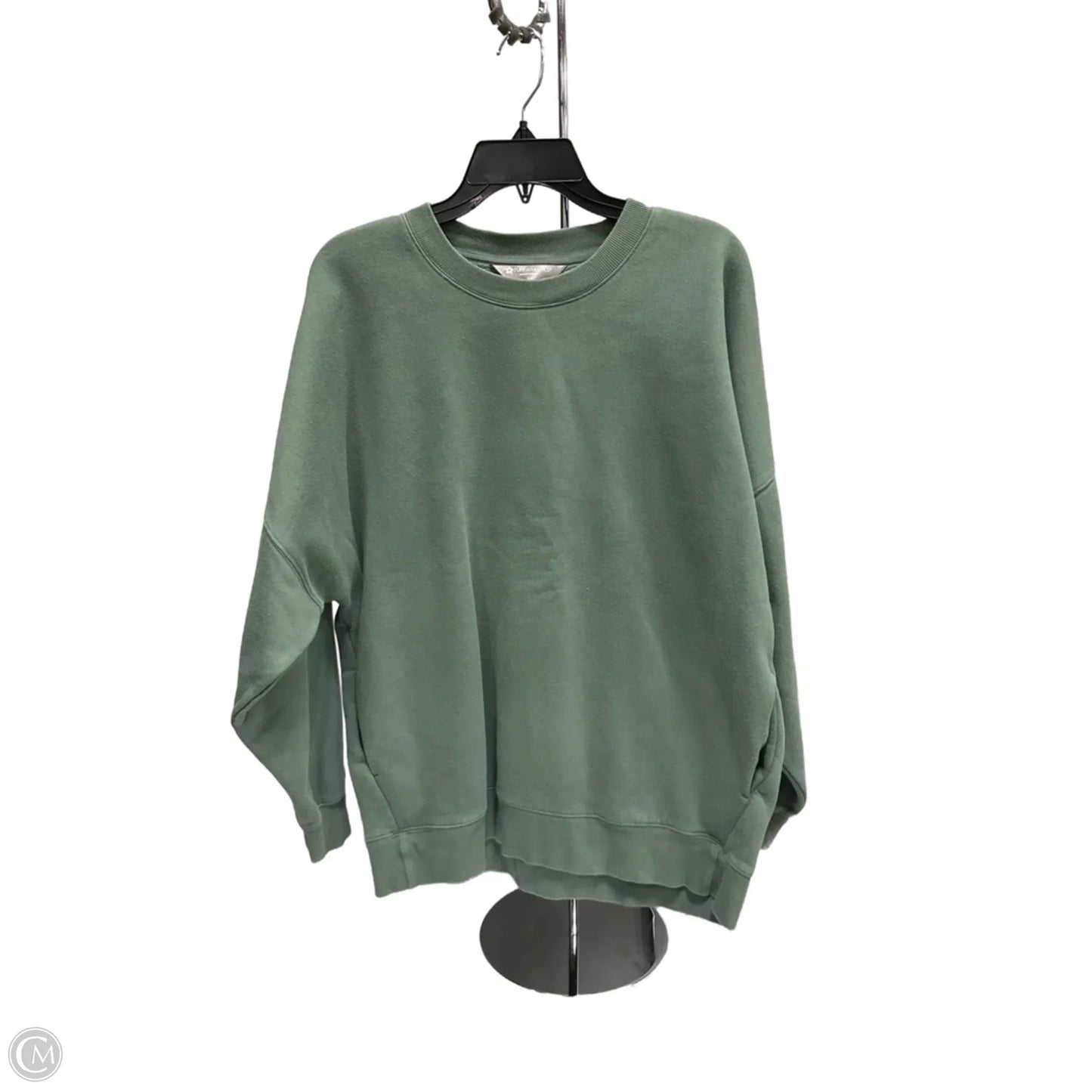 Sweatshirt Crewneck By Tuff Athletics In Green, Size: L