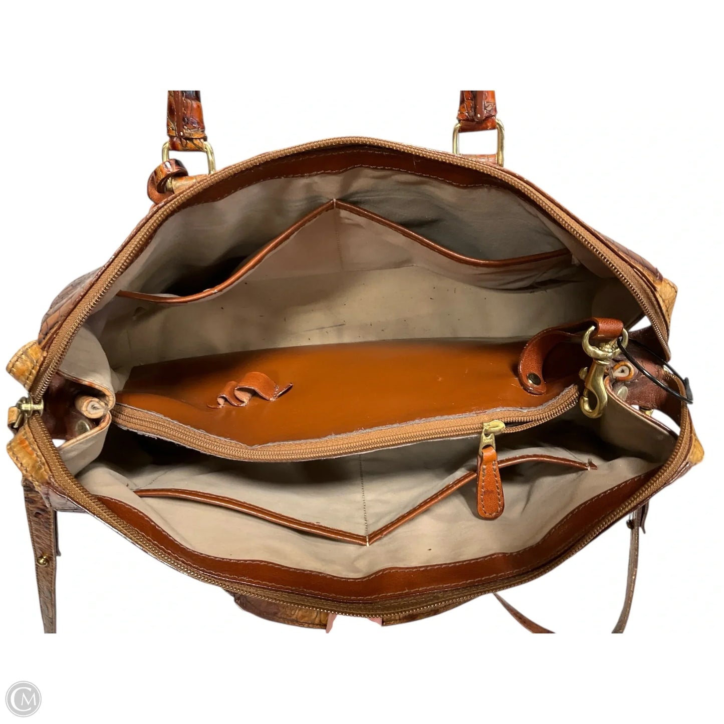 Handbag Designer By Brahmin, Size: Medium